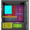 Bgears Special Optical Illusion ARGB Front Panel Gaming PC ATX Case