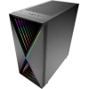 Bgears Special Optical Illusion ARGB Front Panel Gaming PC ATX Case