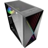 Bgears Special Optical Illusion ARGB Front Panel Gaming PC ATX Case