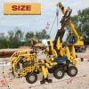 BIRANCO. Damperli Kamyon Yapı Seti Crane