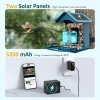 BirdLegend BL01 Kameralı Kuş Yemliği Güneş Enerjili - Mavi