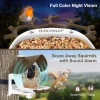 BirdSnap P33 - Güneş Enerjili 2K Video Canlı Kuş Kamerası Yemliği - Kahverengi