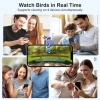 BirdSnap PAV - Akıllı Kuş Yemliği, Güneş Enerjili Kamera 2K HD - Koyu Yeşil