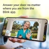 Blink Görüntülü Kapı Zili - İki Yönlü Ses, Video - Siyah