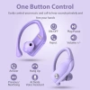 BMANL Kablosuz Bluetooth KulaklıK Mor