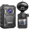 Boblov KJ23Pro 2K Vücut Kamerası, Gece Görüşlü 256GB, 15 Saat Kesintisiz Kayıt