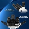 BOGRINUO 40X-5000X Bileşik Trinoküler USB Dijital Mikroskop