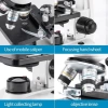 Bogrinuo Binoküler LED Aydınlatma Mikroskobu Binocular electron