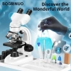 Bogrinuo Binoküler LED Aydınlatma Mikroskobu Binocular electron