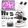 Bogrinuo Binoküler LED Aydınlatma Mikroskobu binocular four-hole microscope