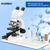 Bogrinuo Binoküler LED Aydınlatma Mikroskobu binocular four-hole microscope