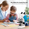 Bogrinuo Binoküler LED Aydınlatma Mikroskobu binocular four-hole microscope