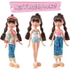 Bratz Pijama Partisi Yeşim Moda Bebeği 2 Takım Pijamalı