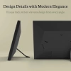 BSIMB 1280x800 HD WiFi Dijital Resim Çerçevesi 8 inç HD Siyah