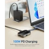 Cable Matters 4ü 1 arada USB C 4K/60Hz iPhone 15 Şarj Noktası