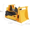 CAT İnşaat Oyuncakları Dayanıklı İnşaat Makineleri Tough Rigs Bulldozer