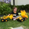 CAT İnşaat Oyuncakları Dayanıklı İnşaat Makineleri Tough Rigs Dump Truck & Wheel Loader