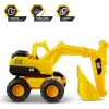 CAT İnşaat Oyuncakları Dayanıklı İnşaat Makineleri Tough Rigs Excavator