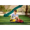 CAT İnşaat Oyuncakları Mürettebat Yükleyicili Kamyon ve Römork Heavy Mover İtfaiye ve Buldozer