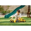CAT İnşaat Oyuncakları Mürettebat Yükleyicili Kamyon ve Römork Heavy Mover Tekerlekli Yükleyici