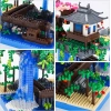 CAXIMSY Çin Mimarisi, Kiraz Çiçeği Bonsai Ağacı Ev Yapı Blok Setleri - 3320 Parça