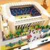 CAXIMSY Futbol Stadyumu Yapı Taşları Setleri, Futbol Mimarisi - 3500+ Parça - Beyaz