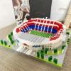 CAXIMSY Futbol Stadyumu Yapı Taşları Setleri, Futbol Mimarisi - 3500+ Parça