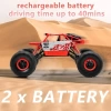 Cheerwing 1:18 Kaya Paletli 2.4Ghz Uzaktan Kumandalı Araba Kırmızı