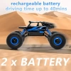 Cheerwing 1:18 Kaya Paletli 2.4Ghz Uzaktan Kumandalı Araba Mavi