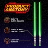 ChopSabers LED Parlayan Işıklı Saber Çubukları Food Grabbing Tips