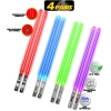 ChopSabers LED Parlayan Işıklı Saber Çubukları Food Grabbing Tips