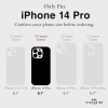 Coach Hakiki Çakıllı Deri iPhone 14 Pro Kılıfı Bej iPhone 14 Pro