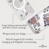 Coach Hakiki Çakıllı Deri iPhone 15 Pro Kılıfı Moody Floral iPhone 15 Pro