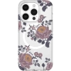 Coach Hakiki Çakıllı Deri iPhone 15 Pro Kılıfı Moody Floral iPhone 15 Pro