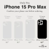Coach İki Parçalı Çıkarılabilir Cüzdan iPhone 15 Pro Max Kılıfı