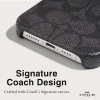 Coach iPhone Kılıfı Deep Forest Charcoal