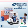 Çocuk Trax Disney Prenses Elektrikli Oyuncak USPS Mail Truck 6V