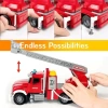 Çocuklar için İtfaiye Aracı Oyuncak Seti Fire Truck