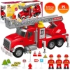 Çocuklar için İtfaiye Aracı Oyuncak Seti Fire Truck