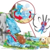 Çocuklar için MEGA Pokemon Aksiyon Figürü Yapı Oyuncakları