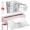 COLORWING M832 Seyahat için Kablosuz Taşınabilir Yazıcılar Pembe