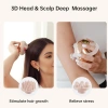 COMFIER 8 Pençeli Su Geçirmez Kablosuz Baş Masajı - Altın