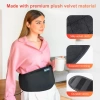 COMFIER Isıtma Pedi, 2 Isı Seviyesi ve 3 Masaj Modu Sırt Masaj Aleti - Siyah
