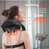 COMFIER Kablosuz Boyun ve Omuz Masaj Aleti - Klasik Gri