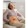 COMFIER Sırt Ağrısı Giderici Isıtma Pedi, El Isıtıcı Cepli Isıtmalı Bel Masaj - Sarı
