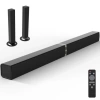 Cowin TV Bluetooth ARC/Optical/AUX Bağlantılı Soundbar Siyah