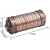 Cryptex Da Vinci Kodu Mini Cryptex Kilitli Bulmaca Kutusu Bakır