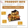 CUTEBEE DIY Ahşap Dollhouse Seti C-Japanese Garden House
