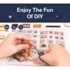 CUTEBEE DIY Ahşap Dollhouse Seti C-Japanese Garden House