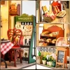 CUTEBEE DIY Ahşap Dollhouse ve Minyatür Mobilya